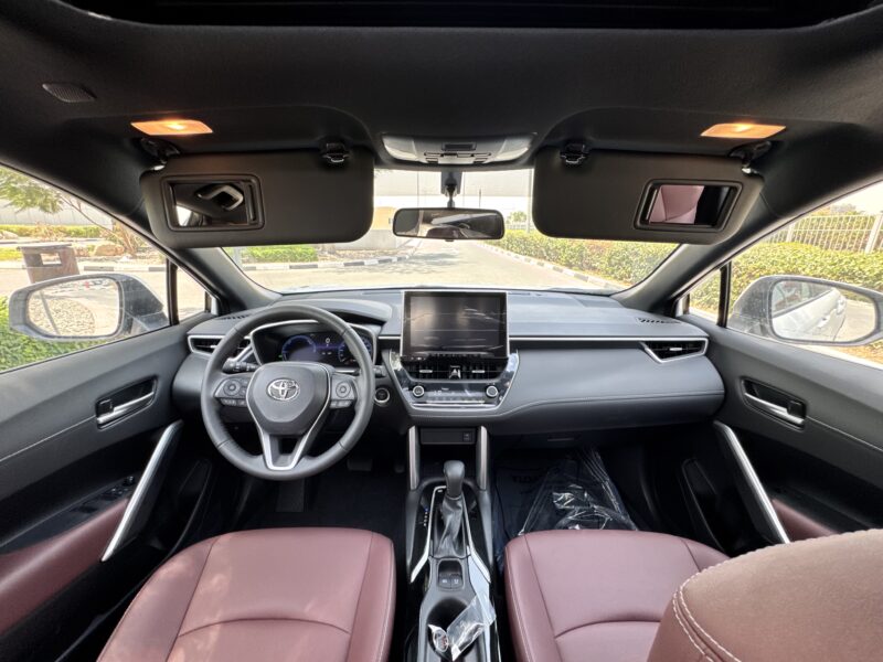 2025 Toyota Corolla Cross 1.8-liter 4-Cylinder Petrol Engine White Terra Rose SUV