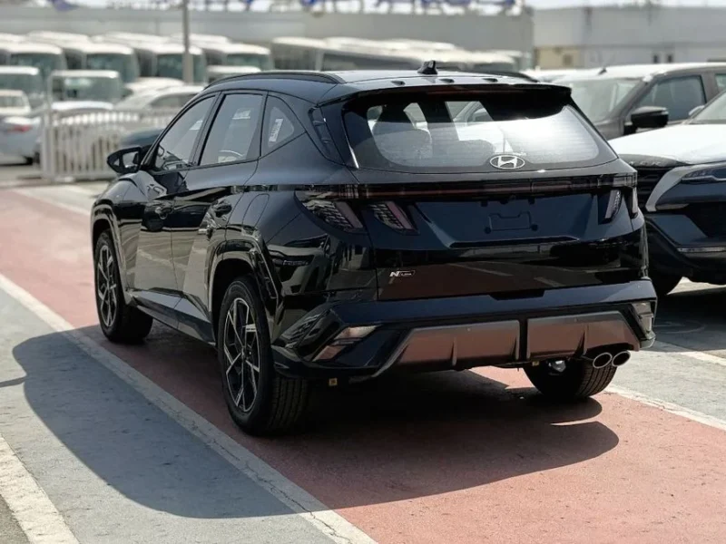 2025 Hyundai Tucson N-Line 1.5 Litres 4 Cylinders Petrol Engine Black SUV Automatic