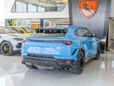2023 Lamborghini Urus Performante 4.0 Litres V8 Petrol Engine Blue Black SUV Perfect Condition