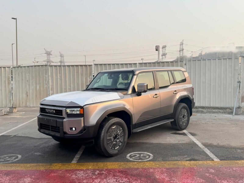 2025 Toyota Land Cruiser Prado RHD AR-TX 2.8L 4-cylinder Turbo Diesel Bronze Black SUV
