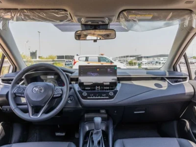 2025 Toyota Corolla 1.8L 4 Cylinder Intelligent Electric Hybrid Elite Edition White Black Sedan