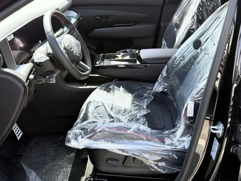 2025 Hyundai Tucson N-Line 1.5 Litres 4 Cylinders Petrol Engine Black SUV Automatic