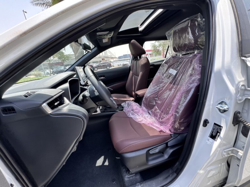 2025 Toyota Corolla Cross 1.8-liter 4-Cylinder Petrol Engine White Terra Rose SUV