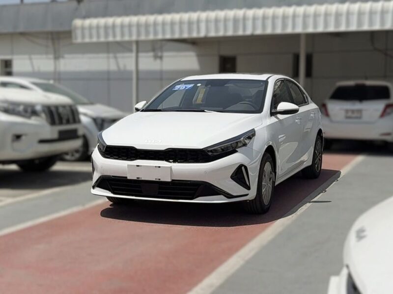 2024 Kia K3 Luxury 1.5 Litres 4 Cylinders Petrol Engine White Black Sedan Automatic