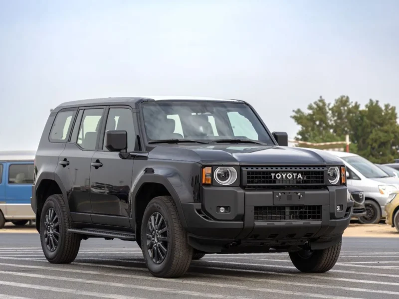 2026 Toyota Prado TXL 2.4L Turbo 4 Cylinders Petrol Engine Black SUV GCC Specs