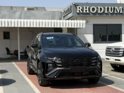 2025 Hyundai Tucson N-Line 1.5 Litres 4 Cylinders Petrol Engine Black SUV Automatic