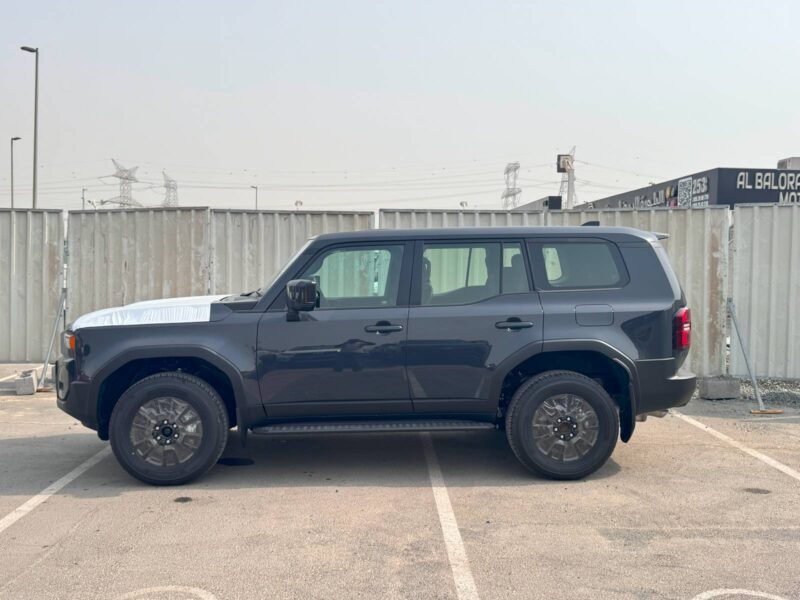 2025 Toyota Land Cruiser Prado RHD AR-TX 2.8L 4-cylinder Turbo Diesel Grey Black SUV