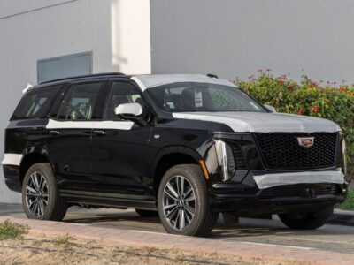 2026 Cadillac Escalade Sport 6.2 Litres 8 Cylinders Petrol Engine Black Maroon SUV GCC Specs