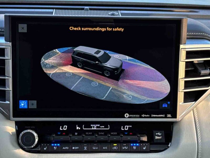 2025 Toyota Sequoia Capstone Hybrid 3.4L twin-turbo V6 i-FORCE MAX Black SUV