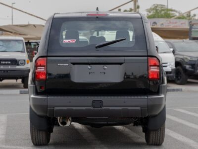 2026 Toyota Prado TXL 2.4L Turbo 4 Cylinders Petrol Engine Black SUV GCC Specs