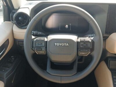 2024 Toyota Prado TX 2.7 Litres 4 Cylinders Petrol Engine Black Beige SUV Automatic