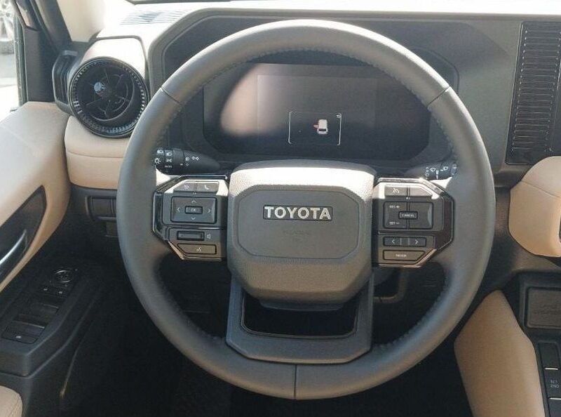 2024 Toyota Prado TX 2.7 Litres 4 Cylinders Petrol Engine Black Beige SUV Automatic