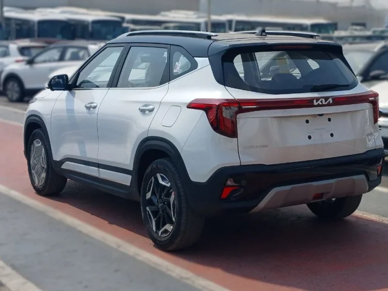 2025 Kia Seltos 1.5 Litres 4 Cylinders Petrol Engine White Black SUV Chinese Specs