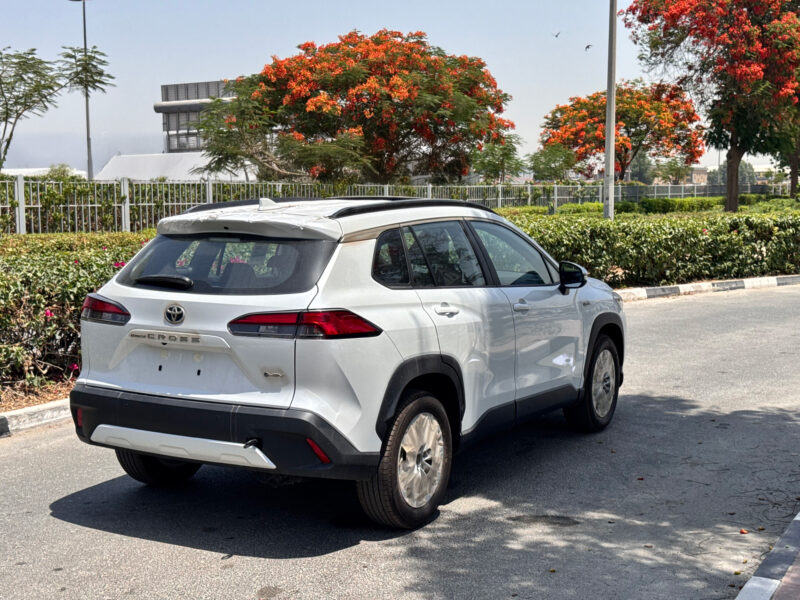 2025 Toyota Corolla Cross 1.8-liter 4-Cylinder Petrol Engine White Terra Rose SUV