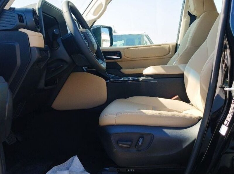 2024 Toyota Prado TX 2.7 Litres 4 Cylinders Petrol Engine Black Beige SUV Automatic