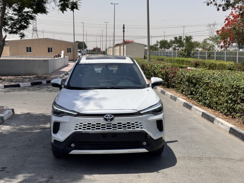 2025 Toyota Corolla Cross 1.8-liter 4-Cylinder Petrol Engine White Terra Rose SUV