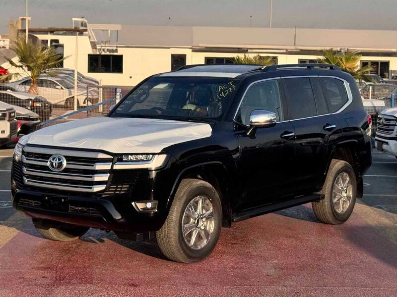 2025 Toyota Land Cruiser 300 VX 3.3L Twin-Turbo V6 Diesel RHD Black SUV Automatic