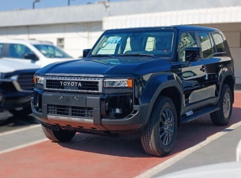 2024 Toyota Prado TX 2.7 Litres 4 Cylinders Petrol Engine Black Beige SUV Automatic