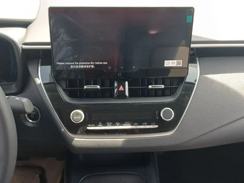 2025 Toyota Corolla 1.8 Litres 4 Cylinders Hybrid Engine White Black Sedan FWD Automatic