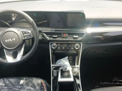 2025 KIA Seltos 1.5 Litres 4 Cylinders Petrol Engine White Black SUV Automatic FWD