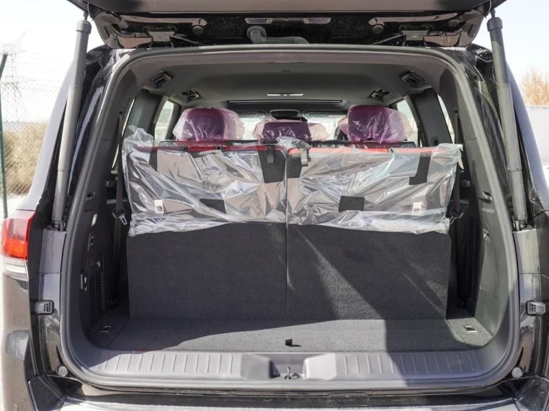 2024 Toyota Land Cruiser GR Sport 3.3-liter V6 Twin-Turbo Diesel Engine Black Red SUV GCC