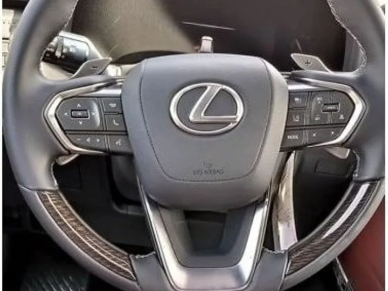 2022 Lexus LX600 Turbo Sport Signature 3.5-liter V6 Twin-Turbocharged Engine White Red SUV