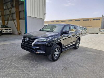 2025 Toyota Fortuner 2.4 Litres 4-Cylinder Petrol Engine Black Tan SUV Automatic