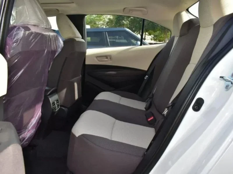 2024 TOYOTA COROLLA 2.0 Litres 4 Cylinder Petrol Engine White Grey Sedan Top Option