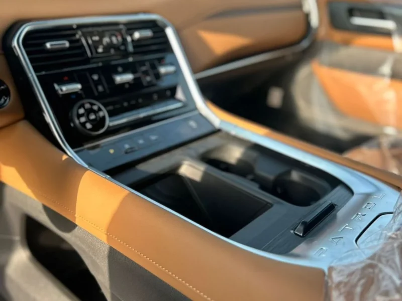 2026 Nissan Patrol Platinum 3.5-liter V6 Twin-Turbo Petrol Engine White Tan SUV GCC