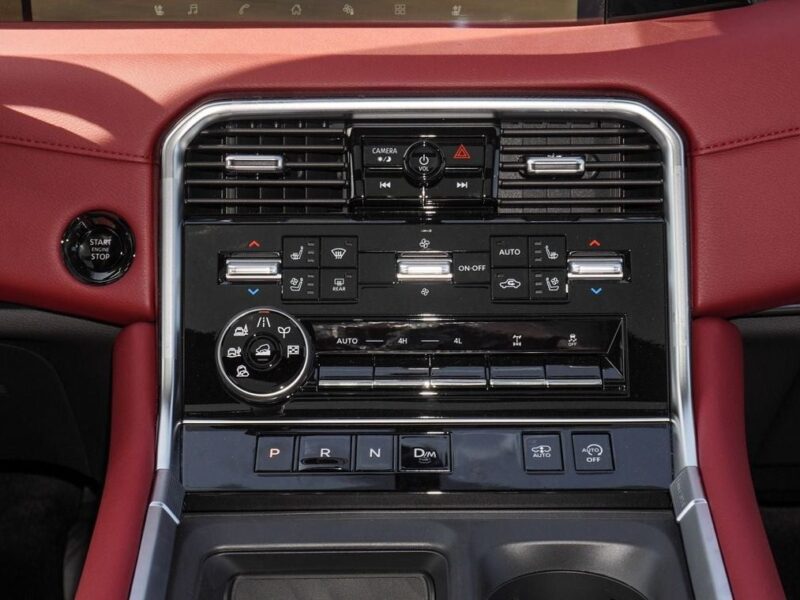 2025 Nissan Patrol Platinum 3.5 Litres Twin-Turbo V6 Petrol Engine Silver Red SUV