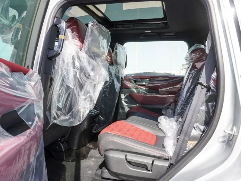 2025 Nissan Patrol Platinum 3.5 Litres Twin-Turbo V6 Petrol Engine Silver Red SUV