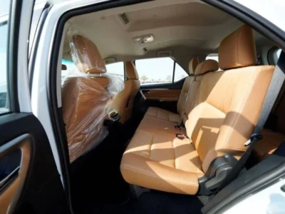 2024 Toyota Fortuner 4.0 Litres 6 Cylinders Petrol Engine White Beige SUV Automatic