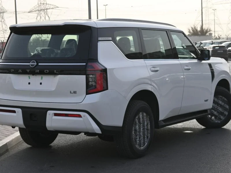 2026 Nissan Patrol 3.5-liter twin-turbo V6 Petrol Engine White Black SUV Automatic GCC