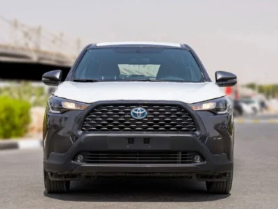 2023 TOYOTA COROLLA CROSS 1.8 Litres HEV 4 Cylinders Engine Grey Red SUV Automatic