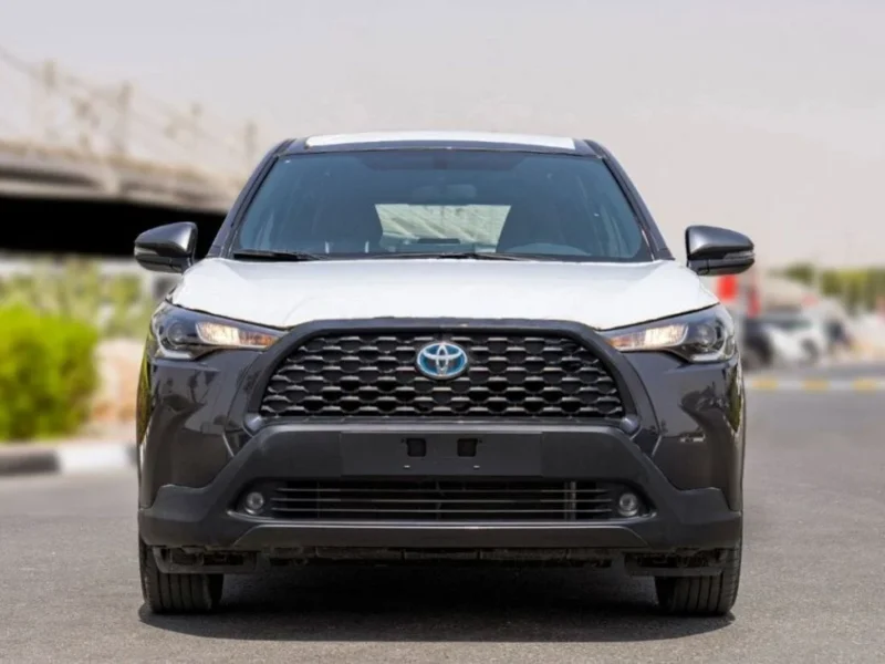 2023 TOYOTA COROLLA CROSS 1.8 Litres HEV 4 Cylinders Engine Grey Red SUV Automatic