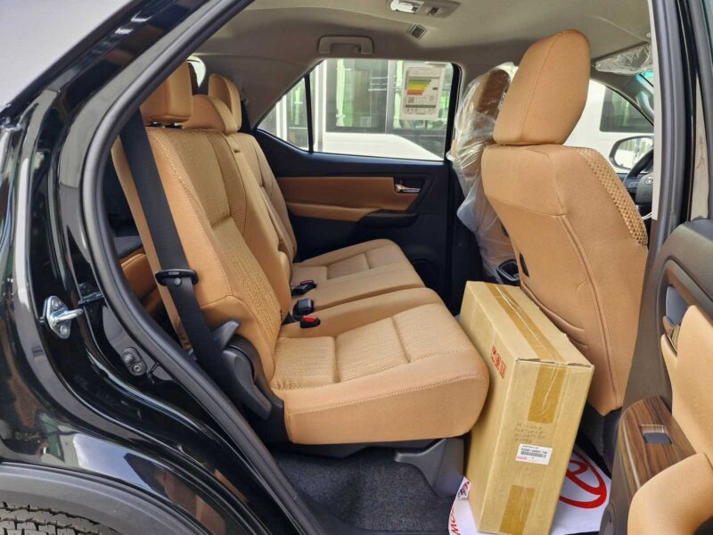 2025 Toyota Fortuner 2.4 Litres 4-Cylinder Petrol Engine Black Tan SUV Automatic