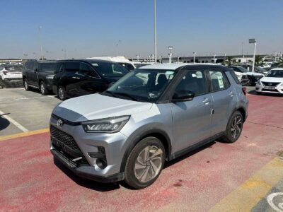 2025 Toyota Raize G Turbo 1.0 Litre Inline-3 Turbocharged Petrol Silver Black SUV GCC