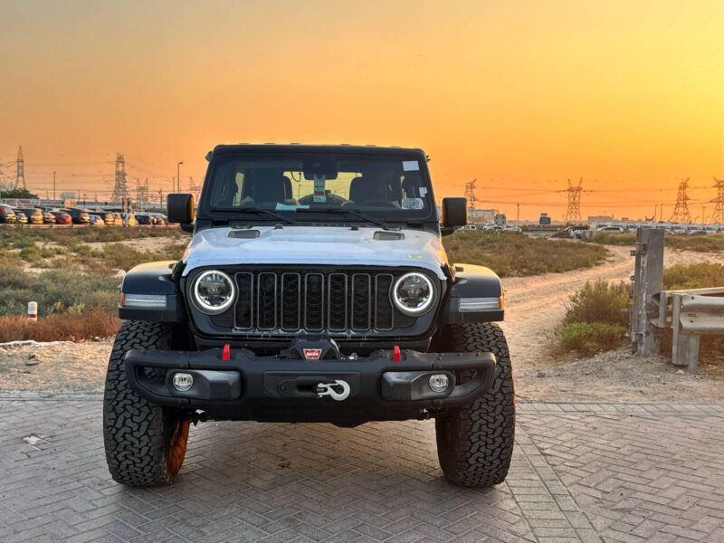 2025 Jeep Wrangler Unlimited Rubicon 2.0L Turbocharged 4-cylinder Engine Black SUV