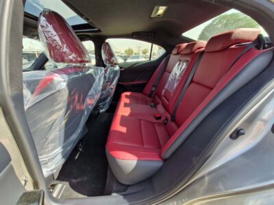 2025 Lexus IS 300 Prime 2.0-liter turbocharged Inline 4-cylinder Petrol Engine Silver Red Sedan