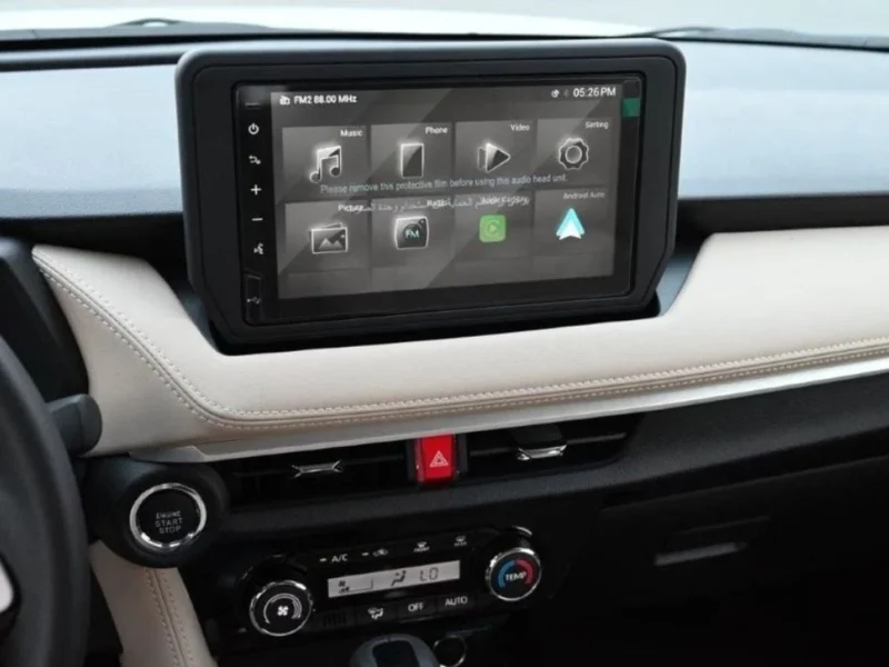 2024 TOYOTA YARIS YX 1.3 Litres 4 Cylinders PETROL Engine White Beige Sedan Automatic