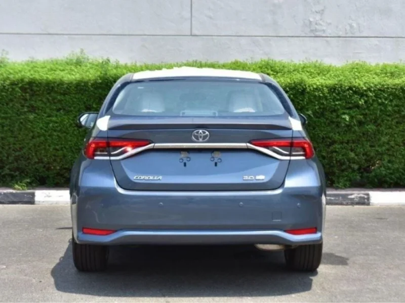 2024 TOYOTA COROLLA 2.0 Litres 4 Cylinder Petrol Engine Blue Grey Sedan Top Option