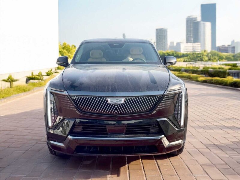 2025 Cadillac Escalade IQ Electric Vehicle Black Tan Three-row Luxury SUV AWD