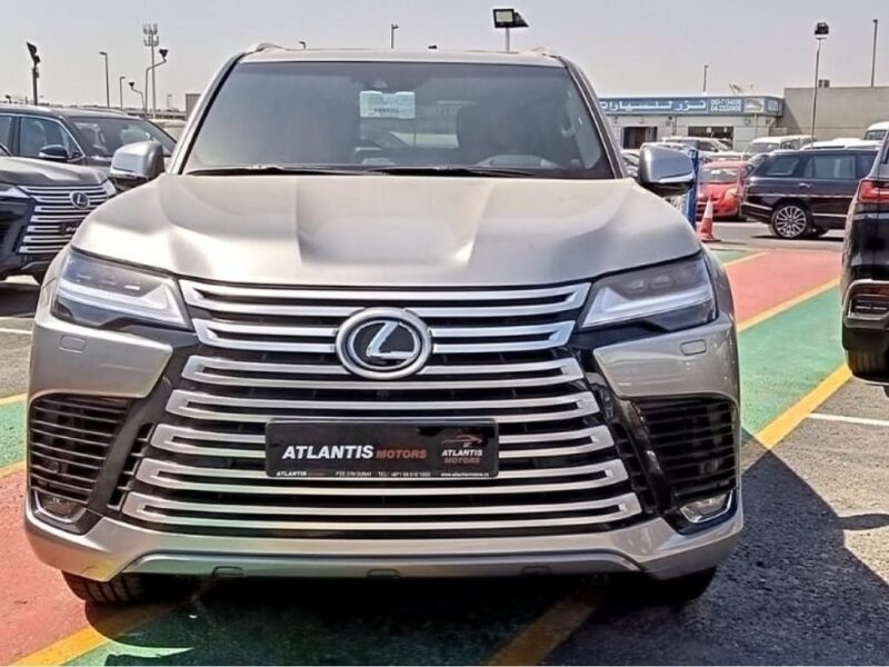 2022 Lexus LX 600 VIP Launch Edition 3.5-liter Twin-turbo V6 Engine Silver Tan SUV GCC Specs