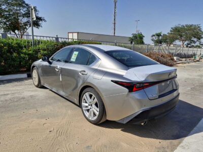 2025 Lexus IS 300 Prime 2.0-liter turbocharged Inline 4-cylinder Petrol Engine Silver Red Sedan