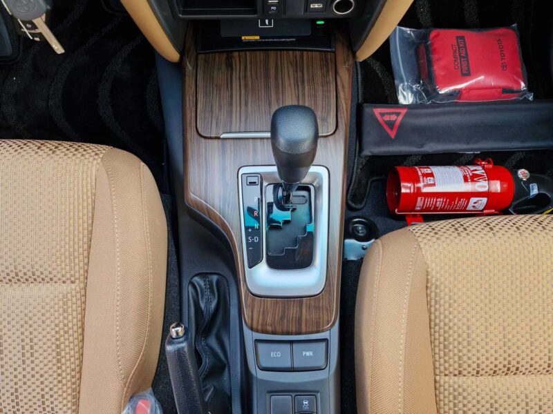 2025 Toyota Fortuner 2.4 Litres 4-Cylinder Petrol Engine Black Tan SUV Automatic