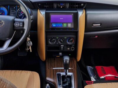 2025 Toyota Fortuner 2.4 Litres 4-Cylinder Petrol Engine Black Tan SUV Automatic
