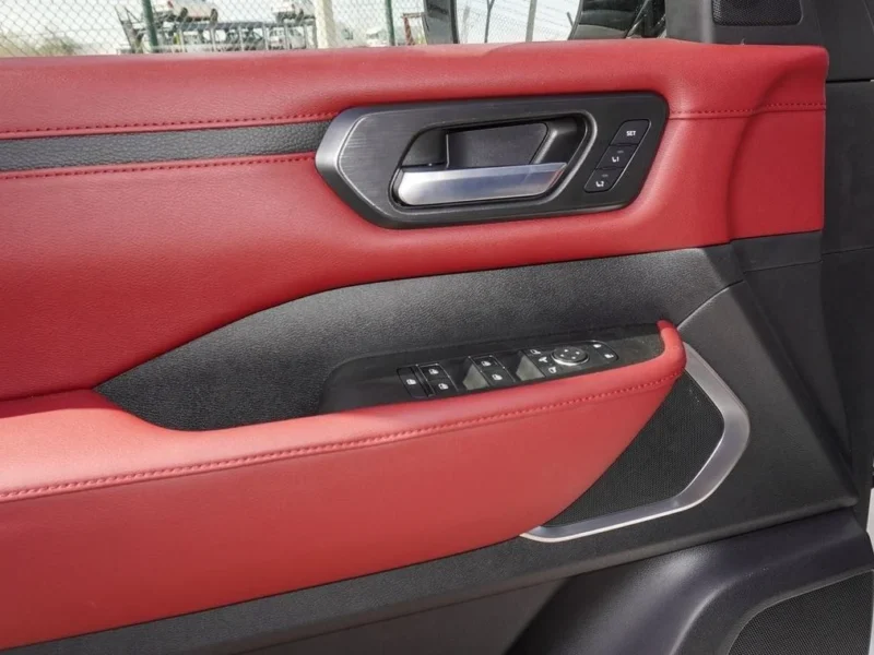 2025 Nissan Patrol Platinum 3.5 Litres Twin-Turbo V6 Petrol Engine Silver Red SUV