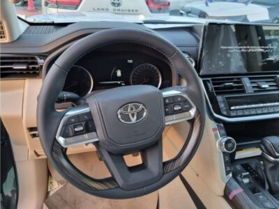 2022 Toyota Land Cruiser VXR 3.3L V6 Twin-turbo Diesel Engine Grey Beige SUV GCC Specs