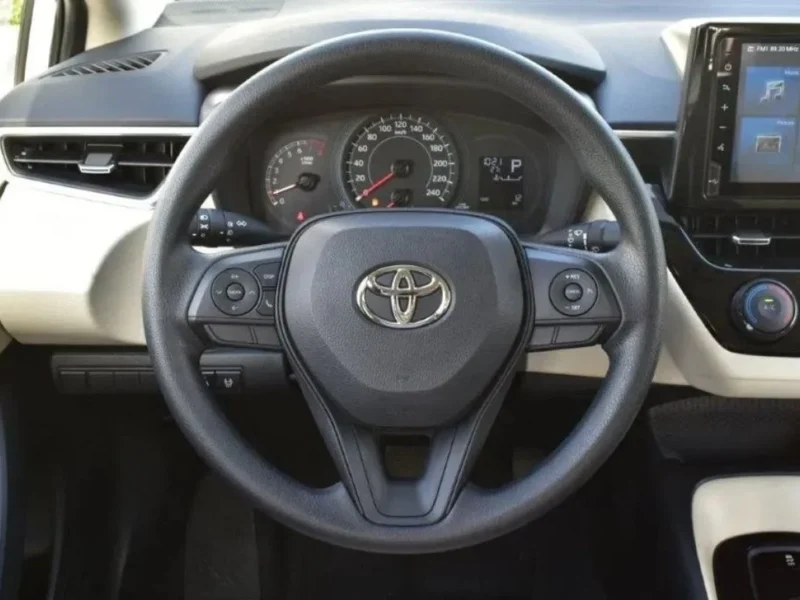 2024 TOYOTA COROLLA 2.0 Litres 4 Cylinder Petrol Engine White Grey Sedan Top Option