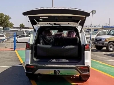 2022 Lexus LX600 Turbo Sport Signature 3.5-liter V6 Twin-Turbocharged Engine White Red SUV